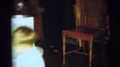 Pennington New Jersey (1954): A Man Woman Holding Up A Pair Of Shoes And A Child