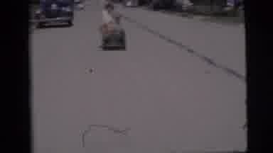 Pennington New Jersey (1955): My Wife Maggie And Son Nicolas Playing In The Toy