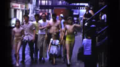New York City (1956): Many Of The Persons Are In The Roadside Walking