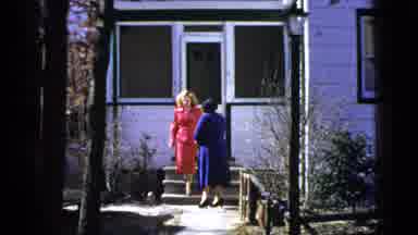 New York City (1956): All Dressed Up And Leaving Home With Mom And Dad