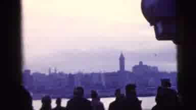 New York City (1958): Watching River Panoramic Cityscape