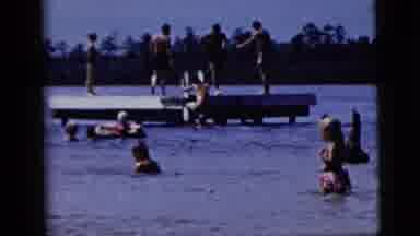 New York City (1958): Lake With Deck Reunion Old School Home Video