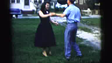 New York City (1958): The Boy And Girl Are Doing Dancing In The Garden