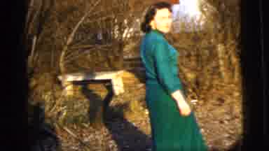New York City (1958): The Women Taking In A Garden At The House