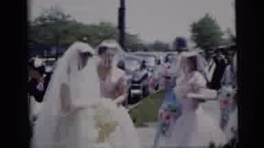 New York City (1958): Triple Wedding From The 1950'S