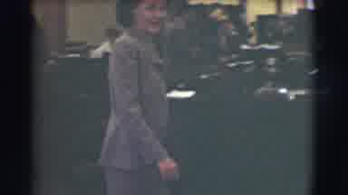 Saint Louis Missouri (1959): Woman In Office Attire Walks And Talks To The Camera