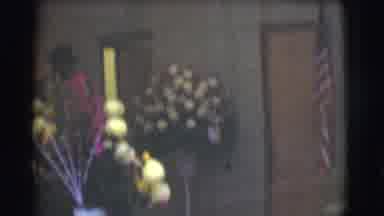 Saint Louis Missouri (1959): Filming Of An Interior Scene With Flowers And People
