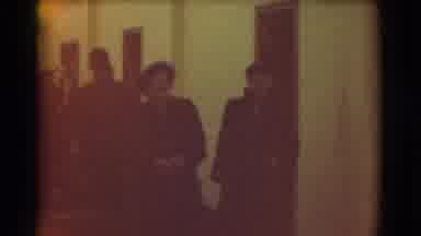 Saint Louis Missouri (1959): Two Royal Women Are Walking To A Man In Suit