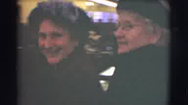 Saint Louis Missouri (1959): Two Elderly Women Walking Side-By-Side Camera Cuts To