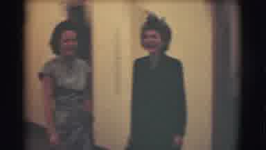 Saint Louis Missouri (1959): People Dressed Up For Special Event Talking