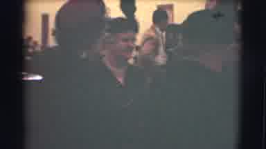 Saint Louis Missouri (1959): A Group Of Very Nicely Dressed People Milling Around