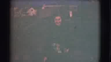 Saint Louis Missouri (1959): Women Trick Or Treating At Night During Halloween