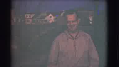 Saint Louis Missouri (1959): Man Walking Towards Camera Talking To Another Man Man