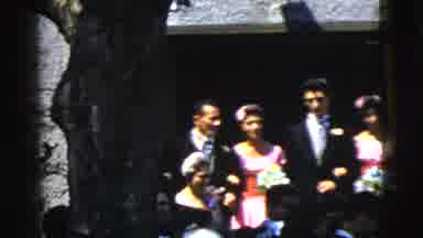 Camden New Jersey (1961): Taking Beautiful Lovely Wedding Pictures After A