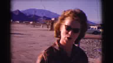 Clarkdale Arizona (1961): Woman Talking To The Camera