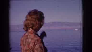 Clarkdale Arizona (1961): Woman Viewing The Ocean