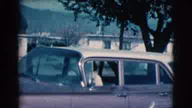 Clarkdale Arizona (1961): The Man Was Taking The Car Reverse For Going To