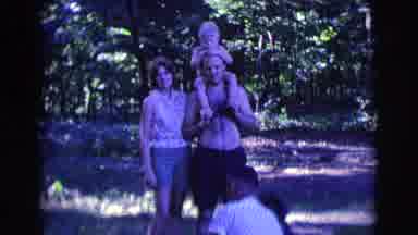 Clarkdale Arizona (1961): Backyard Parents Children