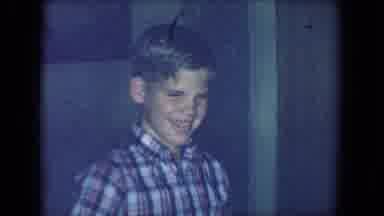 Salton Sea California (1961): Children Prepare For Family Christmas At Home All