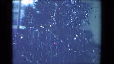 Salton Sea California (1961): A Christmas Tree Decorated With Many Shining Objects