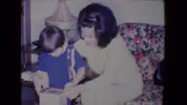 Salton Sea California (1961): Mom And Boy Working A Jack In The Box Sitting On A