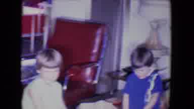 Salton Sea California (1961): Family Sit And Interact With Each Other In A Living