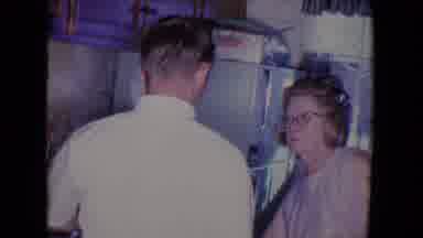 Salton Sea California (1961): A Man And A Woman Are Having A Short Conversation In