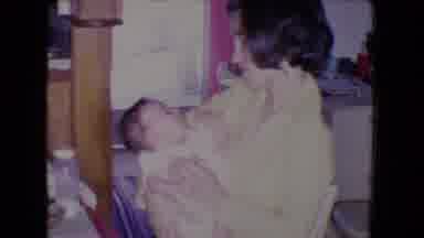 Salton Sea California (1961): A Mother Soothing Her Baby
