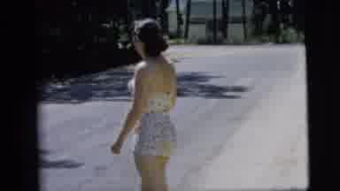 Camden New Jersey (1962): Women Playing With Invisible Ball In The Middle Of The