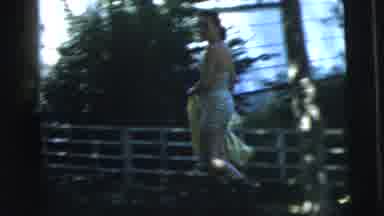 Camden New Jersey (1962): Woman Walking Towards The Tap To Wash Her Feet