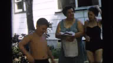Camden New Jersey (1962): Vintage Gathering Of Women And Young Boy In Swimsuits