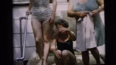 Camden New Jersey (1962): A Group Of Adult Women In Swimsuits Get Ready For Swim