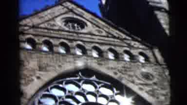 Camden New Jersey (1962): Footage Of Gothic Church Entrance