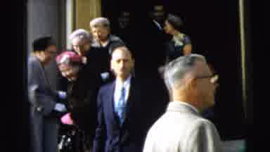 Camden New Jersey (1962): A Princess And Her Royal Family Apparently Leaving A