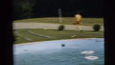 Camden New Jersey (1962): Many Gather Around Swimming Pool To Enjoy Sun And Cool