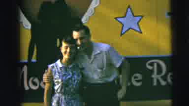Camden New Jersey (1962): A Cute Couple Beaming In Love