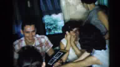 Camden New Jersey (1962): An Entire Family Is Having Fun Together At A Time Of