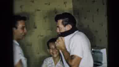 Camden New Jersey (1962): Group Of Teenagers Goofing Around At A Home Having A