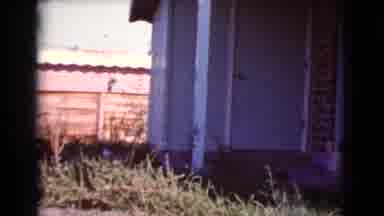 Cottonwood Arizona (1964): Video Of The Side Of A House Wall