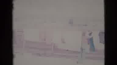 Cottonwood Arizona (1964): Two Women Hanging Laundry On A Clothesline