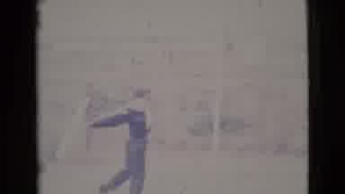 Cottonwood Arizona (1964): Two Boys Play With A Ball Attached To A Pole One Of The