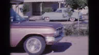 Cottonwood Arizona (1964): The Car Is Sitting On The Road And Travels In That Town