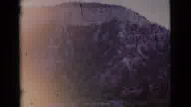 Cottonwood Arizona (1964): Long Forest Covered Mountain On A Sunny Day