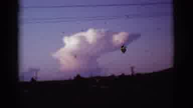 Tuscon Arizona (1965): A Massive Cloud Of Smoke Billows Out From The Black Horizon