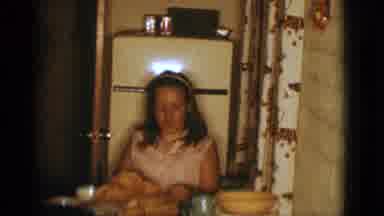 Clarkdale Arizona (1966): A Small Family Gets Together During The Holidays To