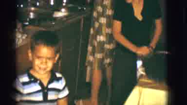 Clarkdale Arizona (1966): Small Kids Are Standing And Looking For Something In A