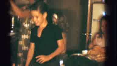 Clarkdale Arizona (1966): Family Together In The Kitchen