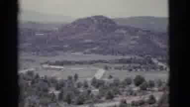 Clarkdale Arizona (1966): Panoramic Mountains And Trees