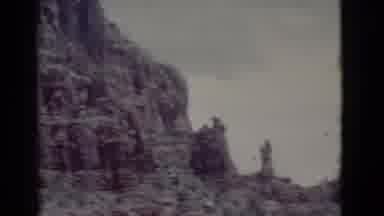 Clarkdale Arizona (1966): Rocky Mountains With Clouds Above
