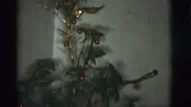 Tuscon Arizona (1966): Christmas Tree Red Bulb Holiday